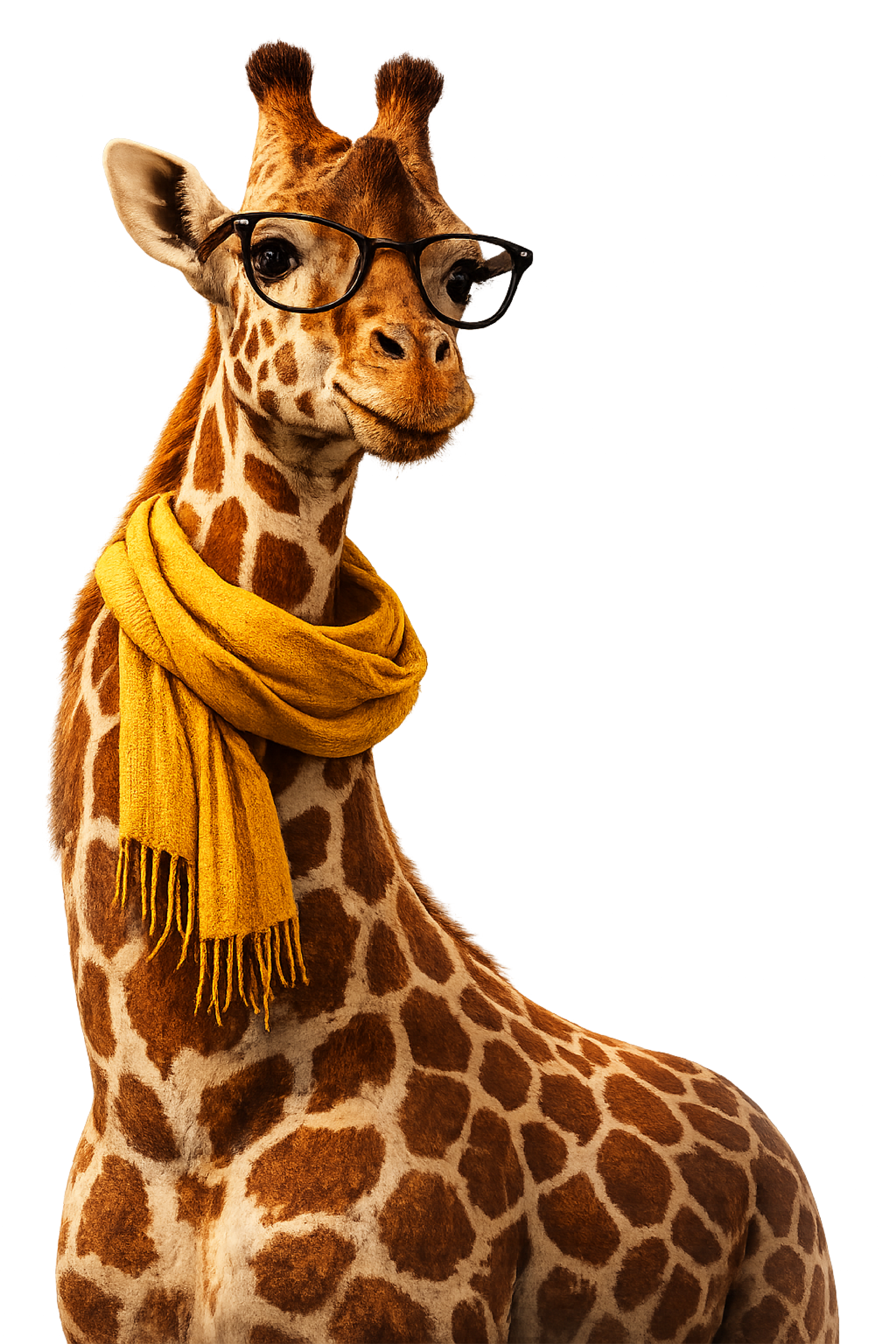 Golden Giraffe Mascot